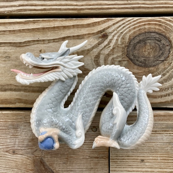 Other - Vintage Chinese Dragon Smiling Scaly Good Luck Asian Yoshimi K